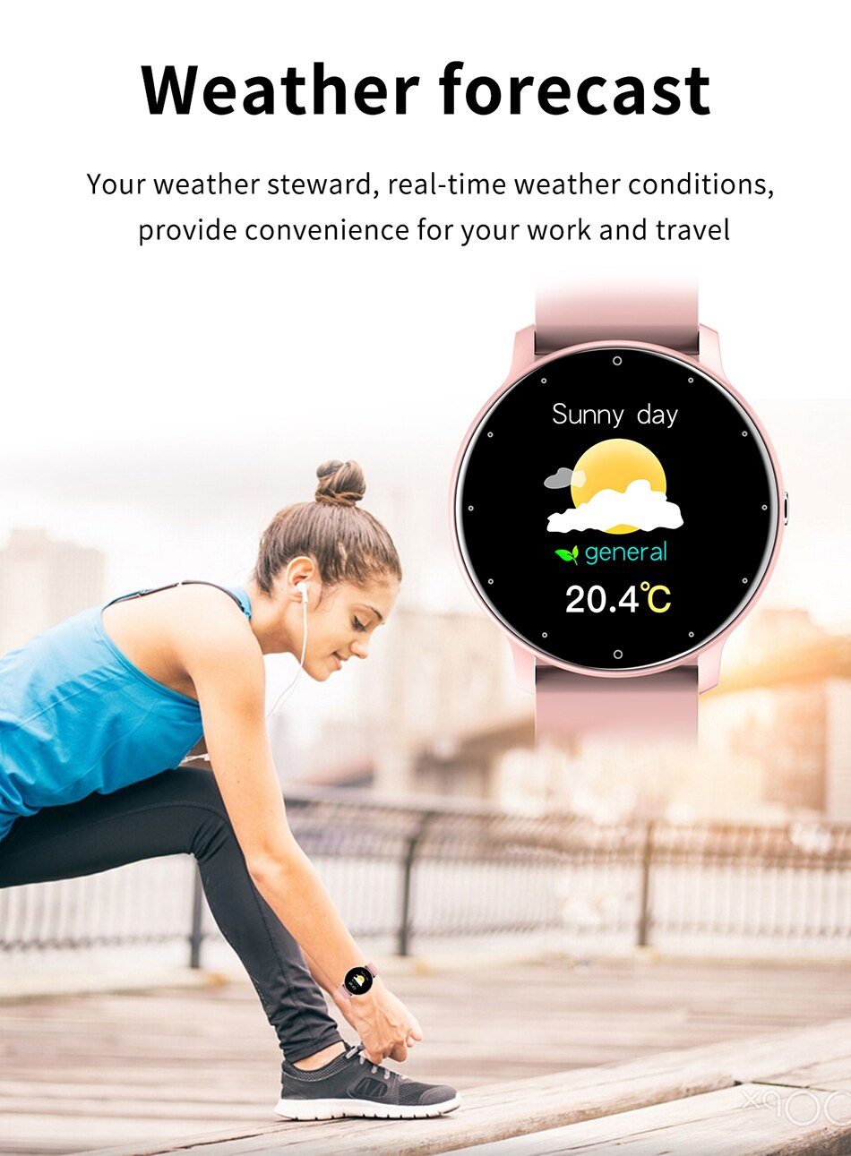 LIGE-reloj inteligente deportivo para hombre y mujer, nuevo accesorio de pulsera resistente al agua con seguimiento de actividad en tiempo Real, control del ritmo cardíaco, compatible con Android e IOS, 2023