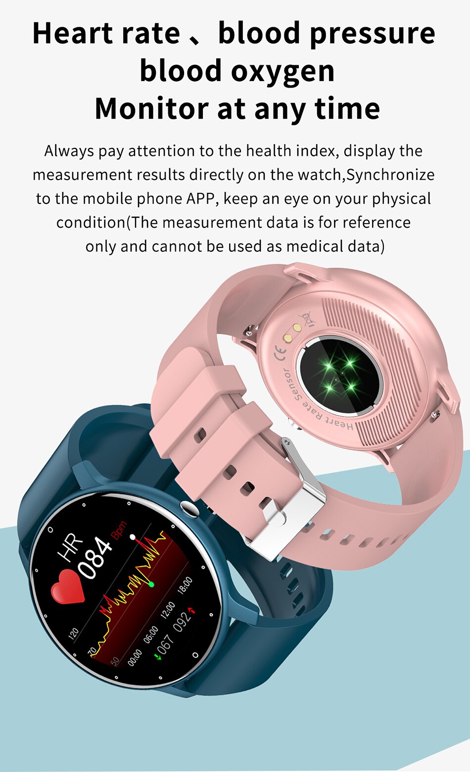 LIGE-reloj inteligente deportivo para hombre y mujer, nuevo accesorio de pulsera resistente al agua con seguimiento de actividad en tiempo Real, control del ritmo cardíaco, compatible con Android e IOS, 2023