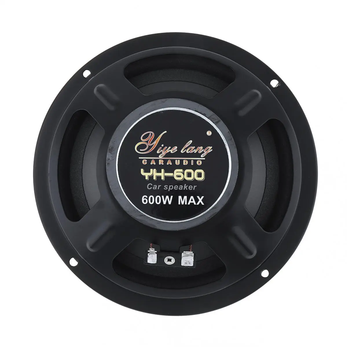 Altavoces de 6,5 pulgadas para coche, Subwoofer de 2 vías para puerta de vehículo, Audio estéreo, frecuencia de rango completo, 600W, 1 unidad