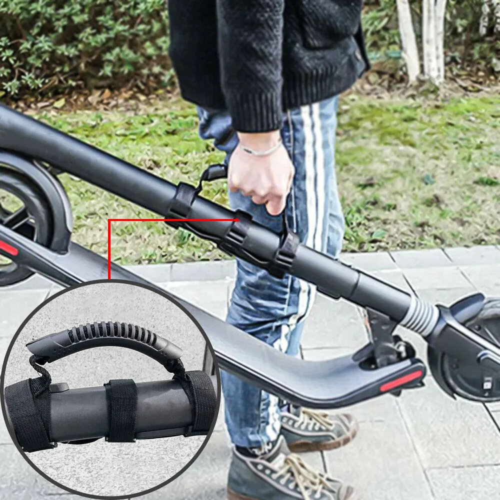 Correas de transporte de mano para bicicleta eléctrica, gancho de correa portátil para monopatín, compatible con Xiaomi M365 Pro / ES1 ES2