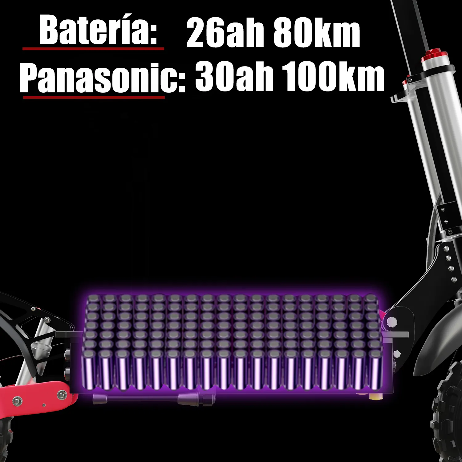 Patinete eléctrico para adultos Scooter eléctrico con suspensión hidráulica para adultos Scooter eléctrico plegable E Scoot 5600W Motor dual de hasta 80 km/h