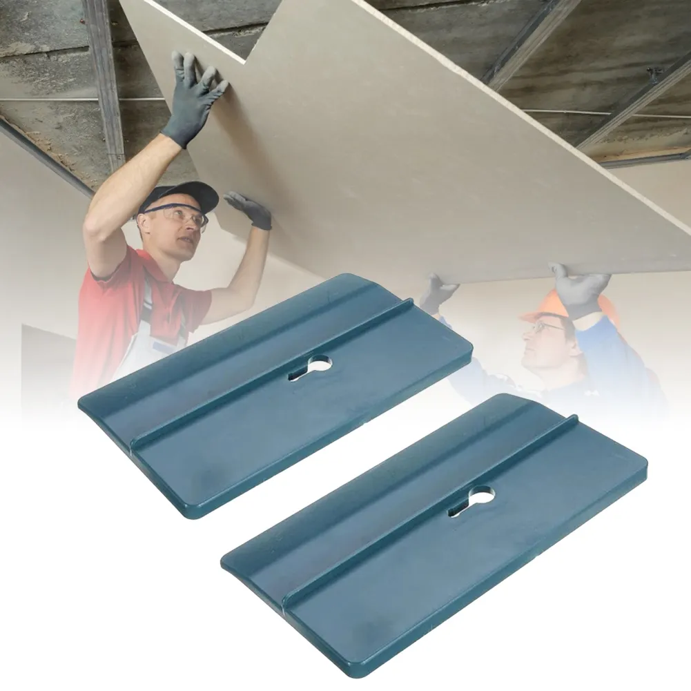 Placa de posicionamiento de techo de 1-3 piezas, placa de fijación de placas de yeso, soporte de instalación de paneles de yeso, herramientas de carpintero, soporte de pared