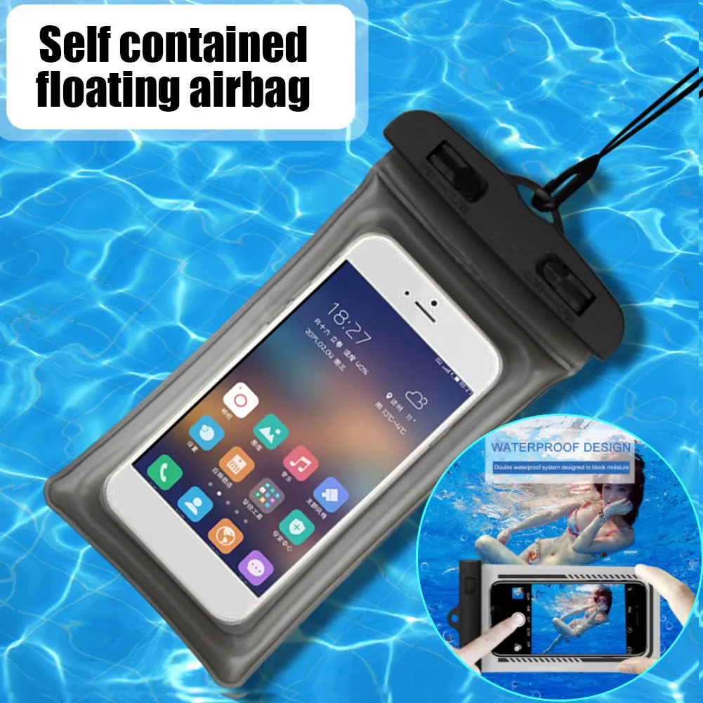 Funda de teléfono impermeable Universal IP68, bolsas de natación, bolsa a prueba de agua, funda PV para Xiaomi, Iphone, Samsung, Huawei