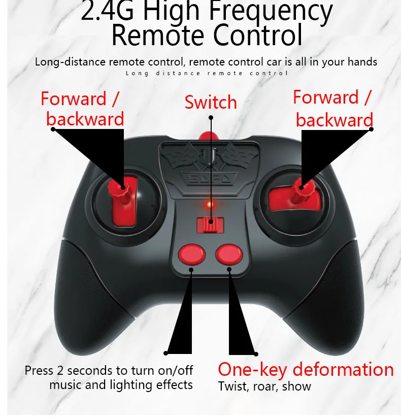 ZWN-coche teledirigido ZWN 1:12 / 1:16 4WD, Radio de inducción de gestos, luz de música, acrobacias, Control remoto, coche todoterreno, juguetes para niños