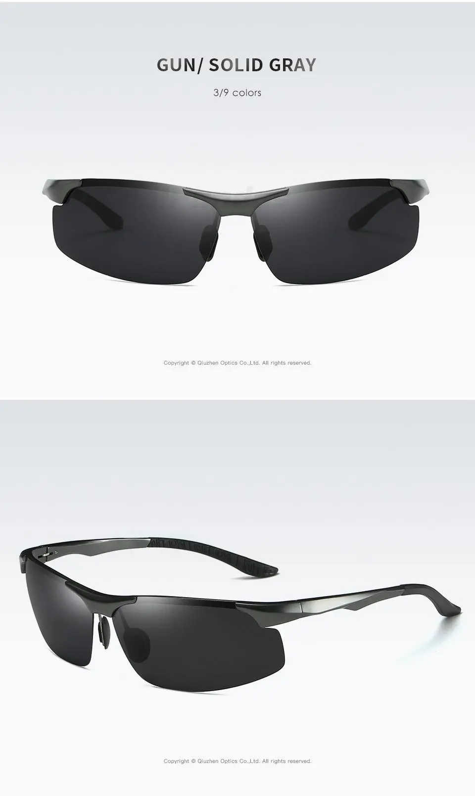 Gafas de sol fotocromáticas polarizadas HD de aluminio para hombre, gafas de sol masculinas para conducir, gafas deportivas para exteriores, gafas Anti-UV