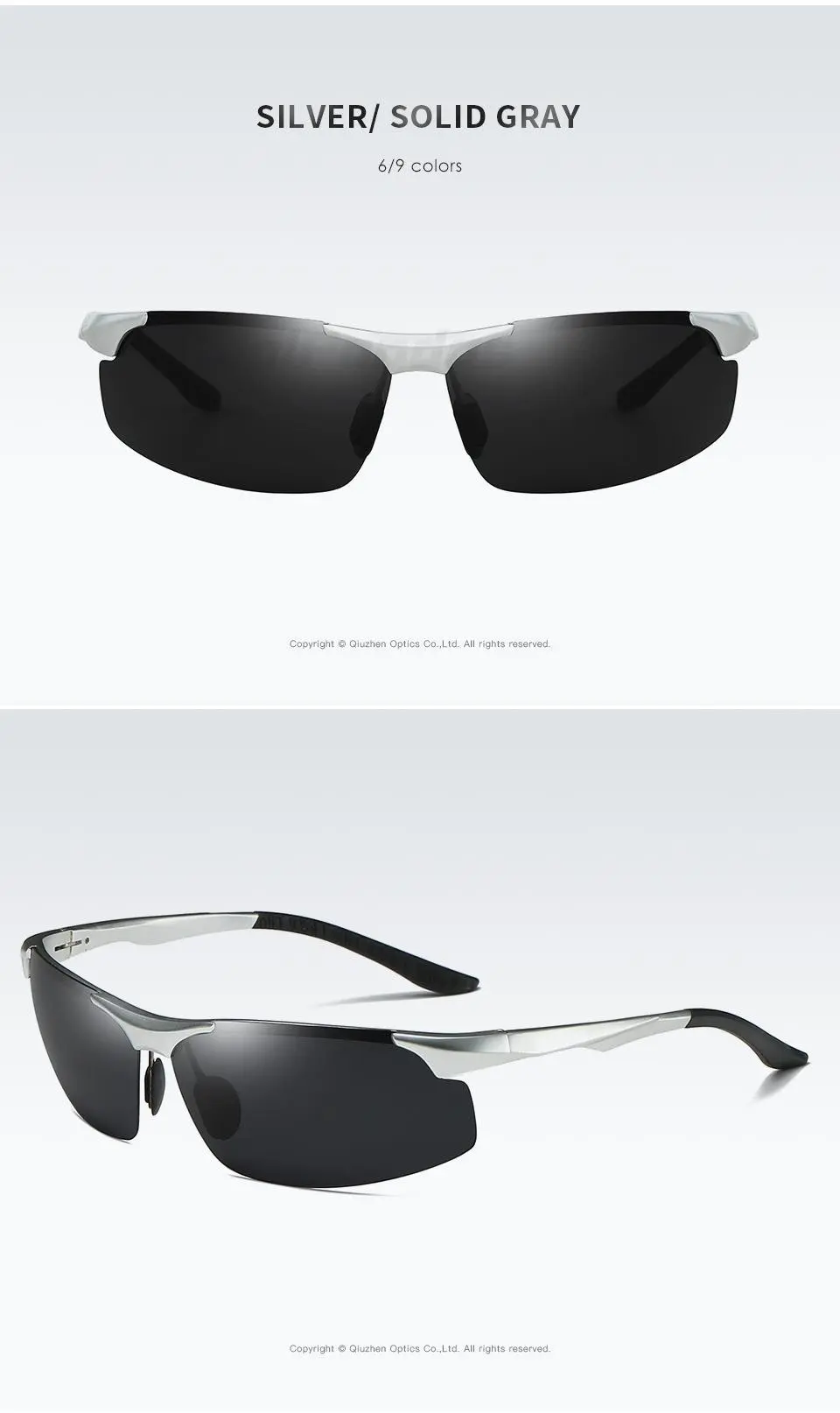 Gafas de sol fotocromáticas polarizadas HD de aluminio para hombre, gafas de sol masculinas para conducir, gafas deportivas para exteriores, gafas Anti-UV