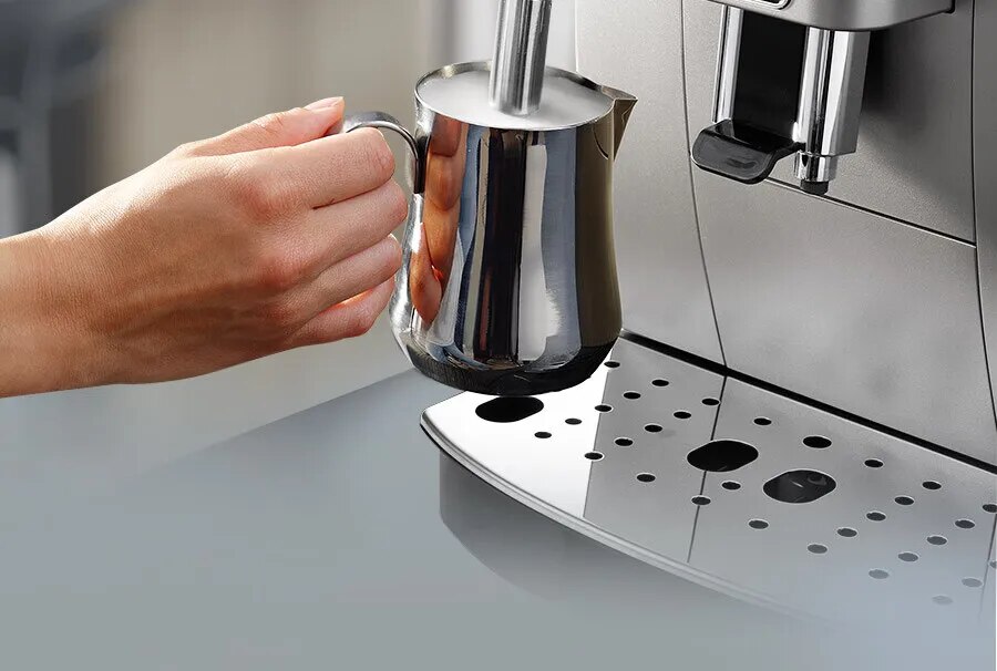 Máquina de café automática italiana, electrodoméstico, operación de una tecla, cafetera de oficina, Control táctil S3 Plus