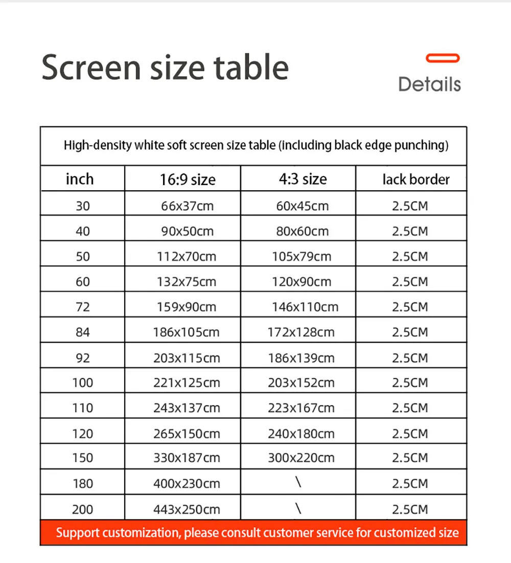 MIXITO-pantalla de proyección plegable portátil de alta densidad, 1080P, 3d, 4K, HD, proyector de películas, 60, 72, 84, 92, 100, 120, 150 pulgadas