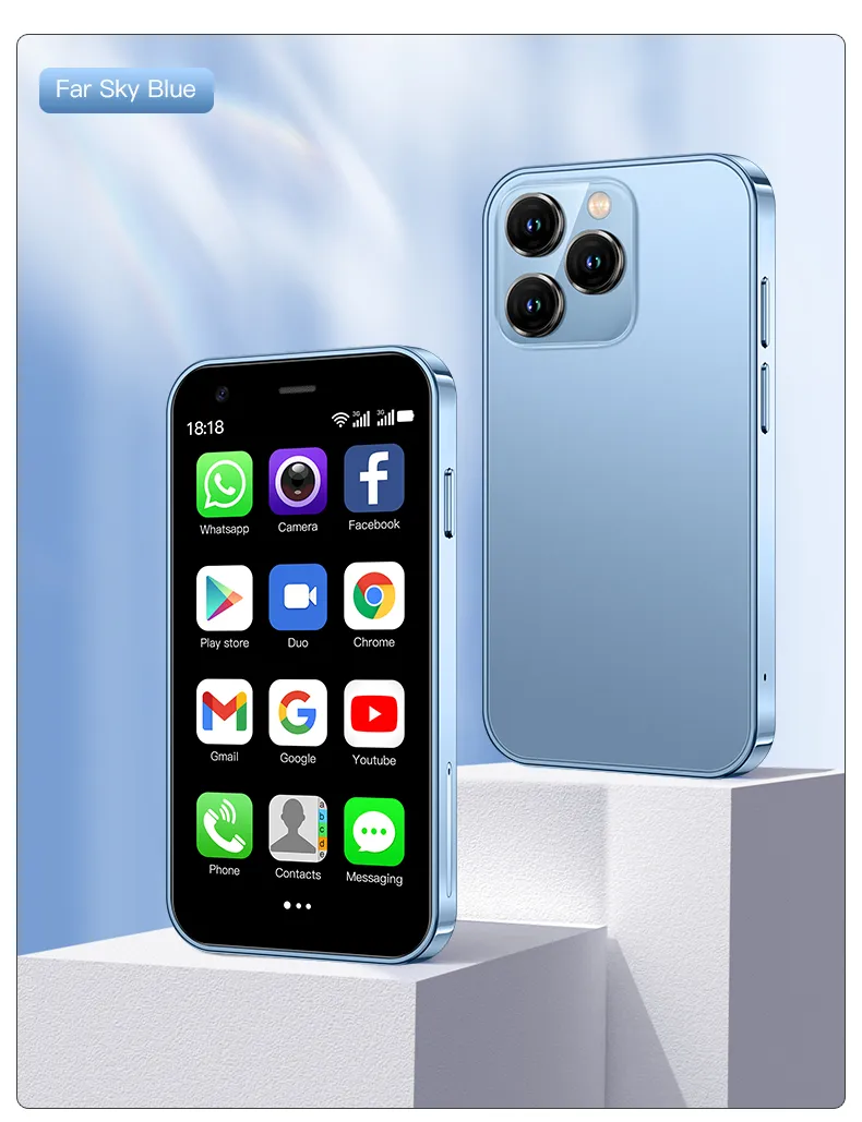 SOYES-teléfono inteligente XS15 Mi, dispositivo con Android 2023, 8,1 pulgadas, SIM Dual, modo de espera, 3G, Wifi, GPS, Play Store, 2GB, 16GB, novedad de 3,0