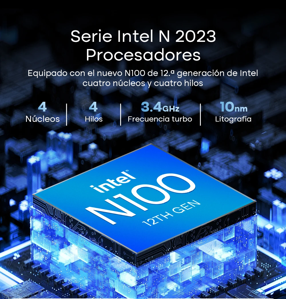 Ninkear-Mini PC T9, Intel Alder Lake N100, 8GB/16GB, DDR5, 256G/1TB, Windows 11, ordenador de bolsillo Ultra pequeño, Dual LAN, tres HDMI