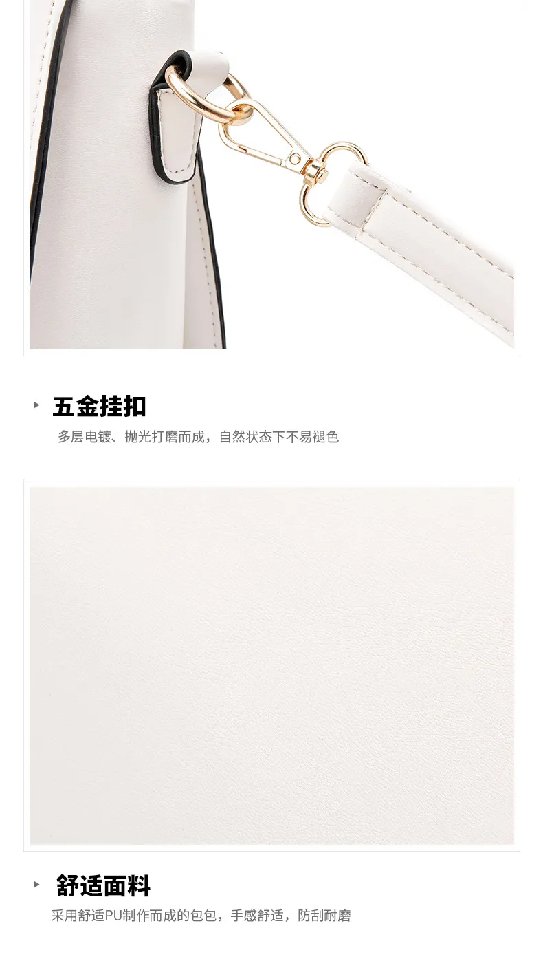 Vento Marea-bolso de hombro de piel sintética suave para mujer, cartera de mano de diseño a la moda, 2023