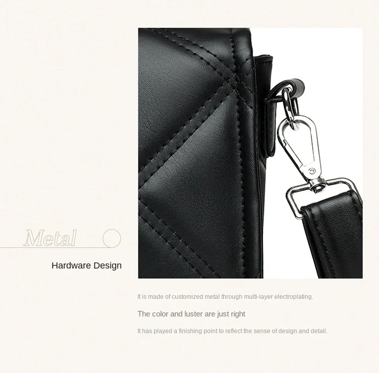 Bolso informal Retro para mujer, Cartera de mensajero con solapa, bolso de diseñador de lujo, bolso de hombro con sobre a cuadros, 2023